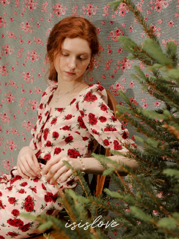 Enchanting Blossom of the Rose Empress Dress