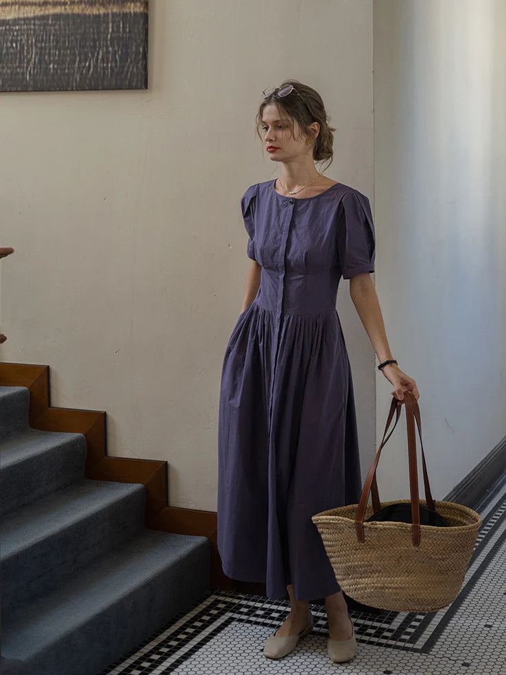 Timeless Graceful Cotton Dress