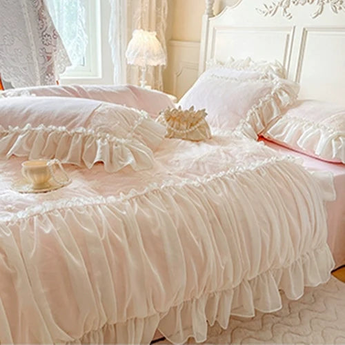 Parisian Pink Floral Bedding Set