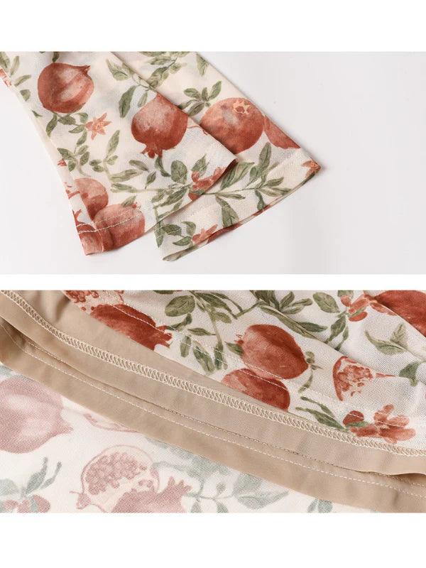 Enchanted Pomegranate Garden Dress