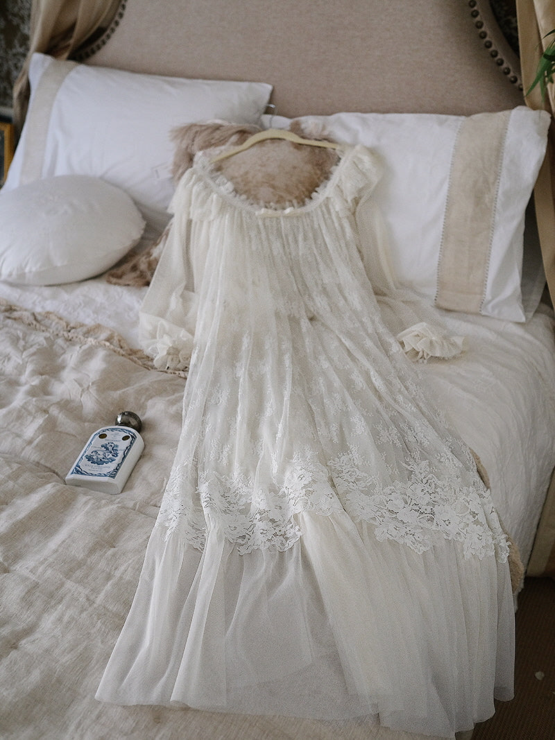 Elizabeth's Royal Lace Nightwear