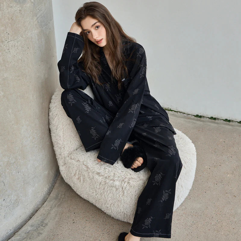 Black Rose Vintage Nightgown