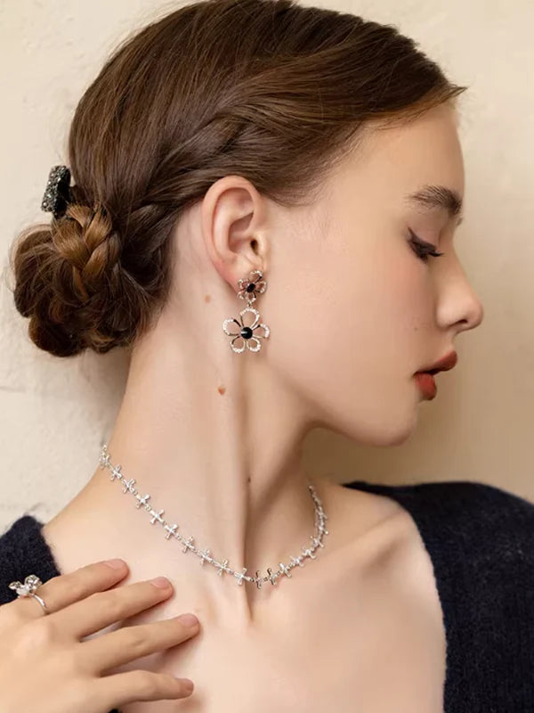 Splice Flower Earrings