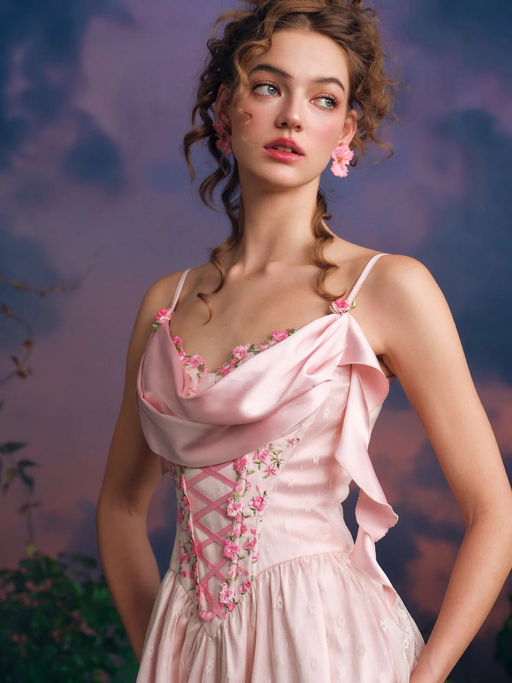 Fairy Garden Lace-Up Princess Dress