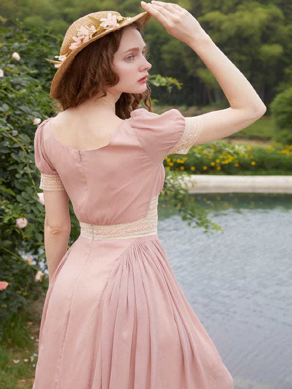 Literary Rose Symphony Dress