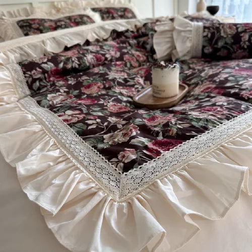 Royal Rose Cotton Bedding Set