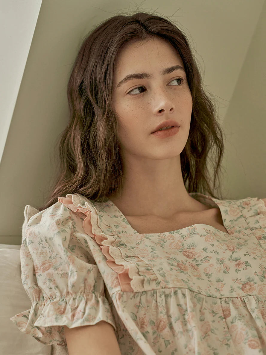Florence Half-Sleeve Summer Nightwear