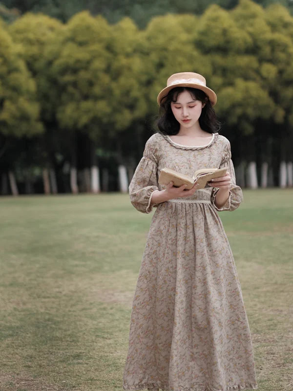 Dreamy Garden Floral Lace Dress