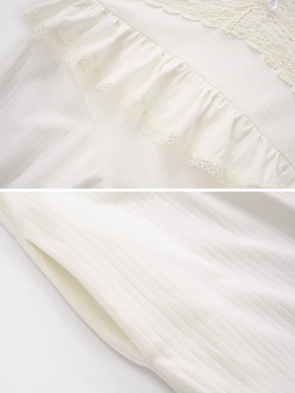 Ivory Blossom Comfort Sleepwear