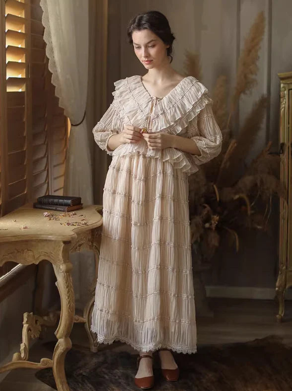 Victorian Grace Light Pink Dress