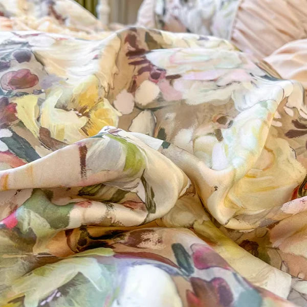 Vintage Rose Princess Cotton Bedding Set