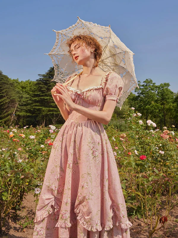 The Enchanted Walk in the Blossom Gown Dress