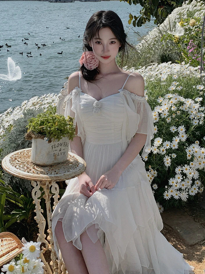 Flora's Fairy Feather Dress