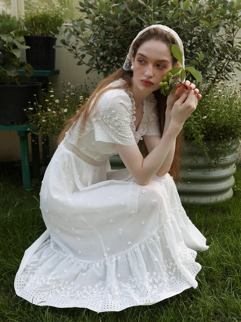 Ella's Pure Summer Dress