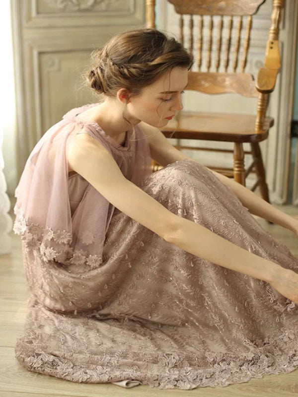 Serene Pink Elegance Dress