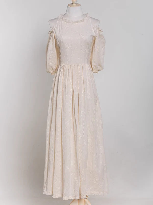 Whispering Garden Embroidered Dress