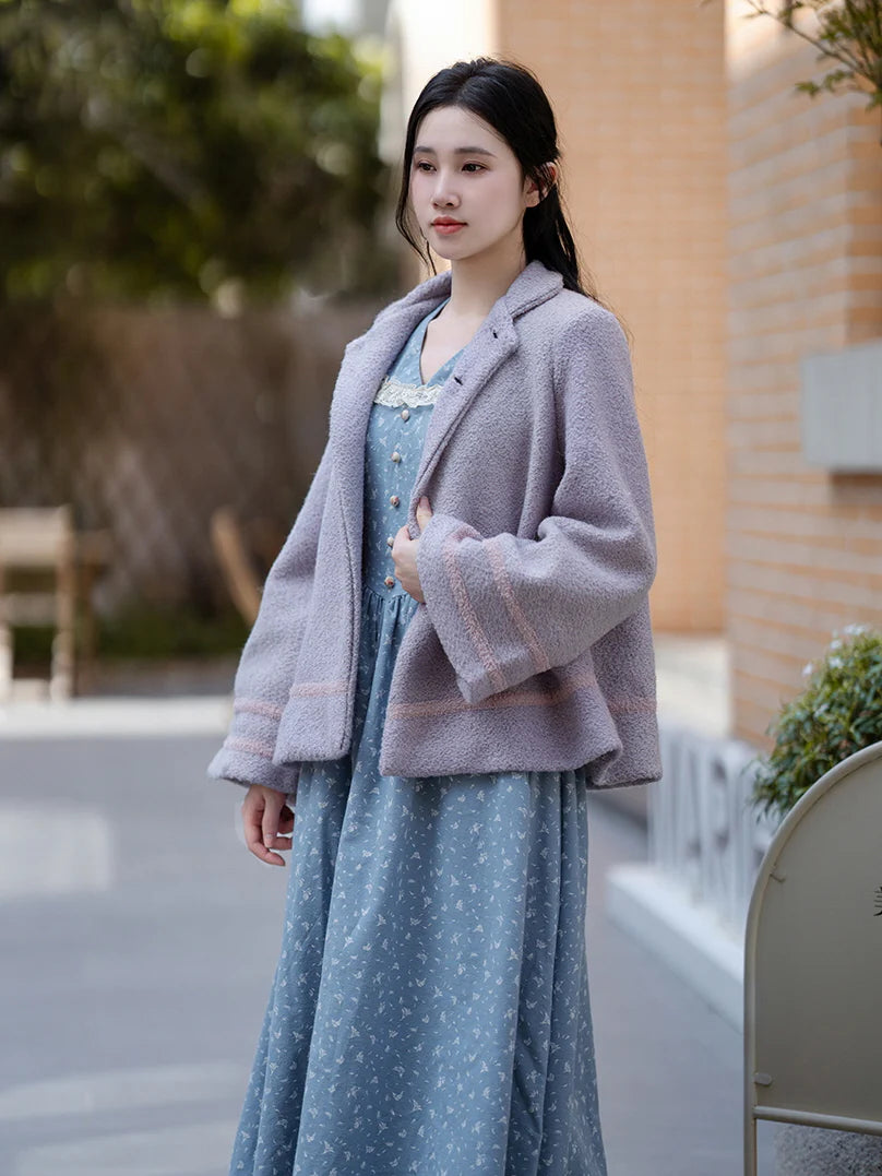 Emily's Blue Floral Dream Dress