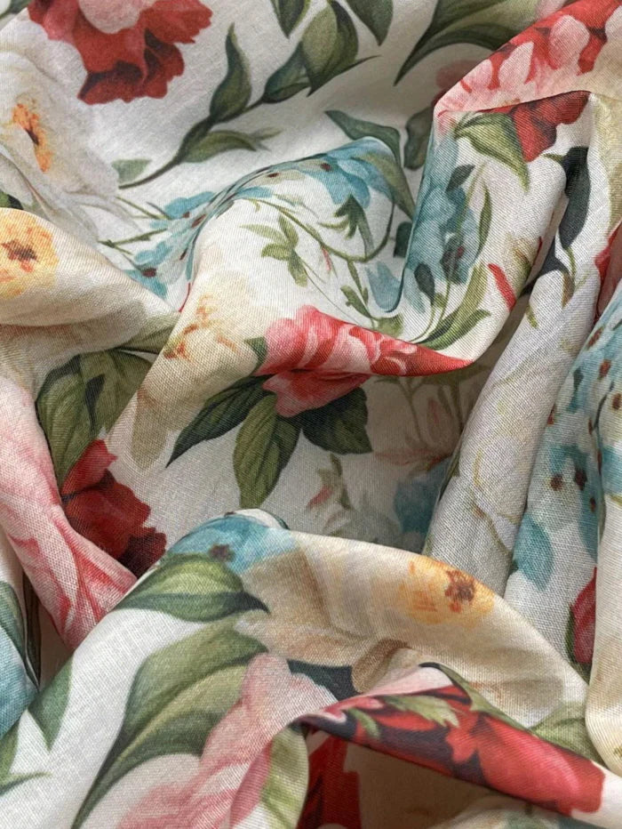 Blossom Garden Square-Neck Floral Dress