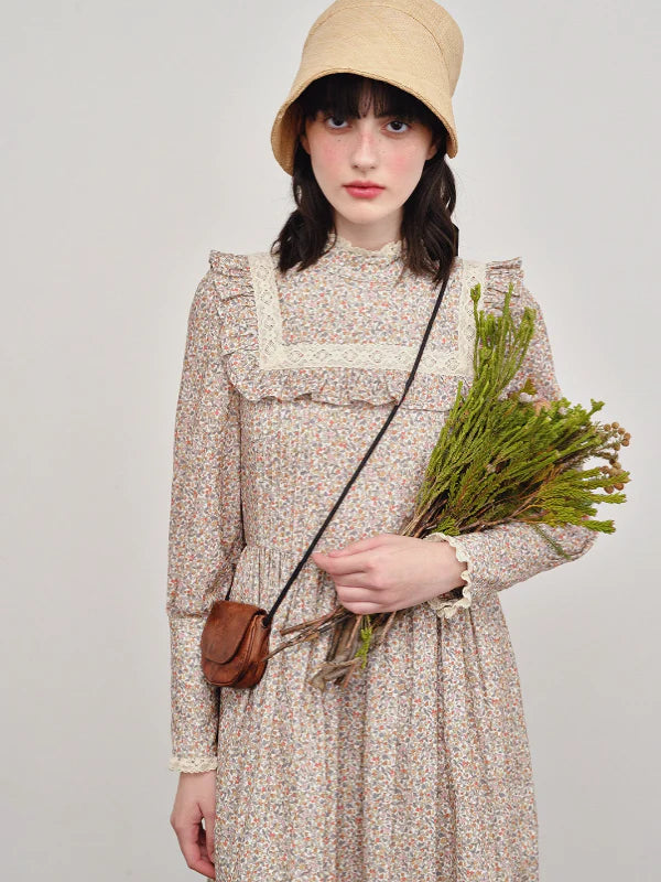 Countryside Blooming Corduroy Dress