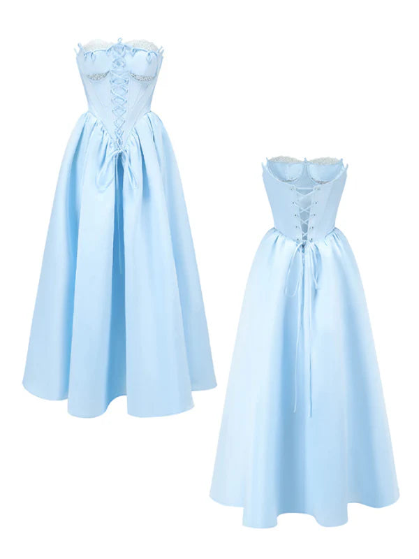 Cinderella Waltz Lace-Up Dress