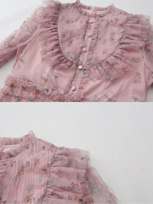 Whispering Garden Fairy Ruffle Dress