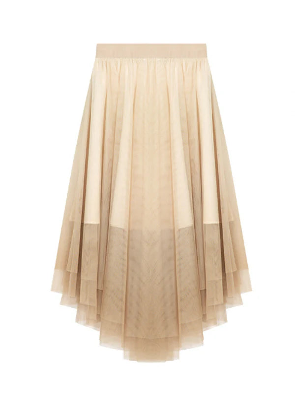 Ethereal Lace Bustier & Layered Tulle Skirt