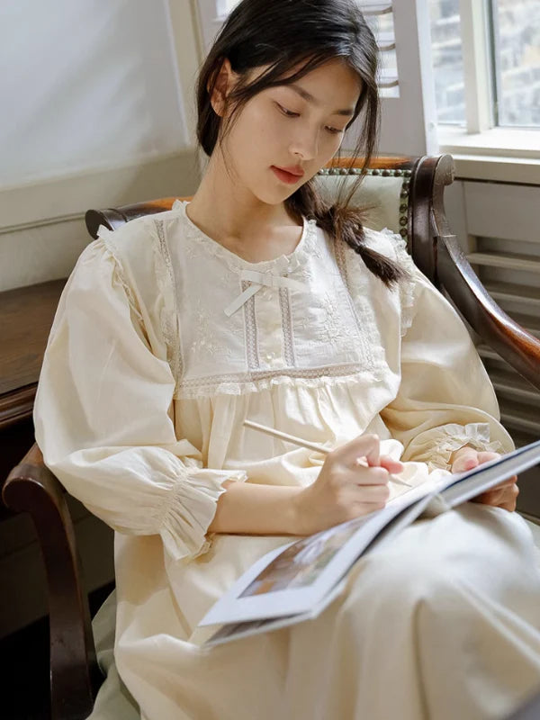 Dawn Lace Dream Vintage Nightgown