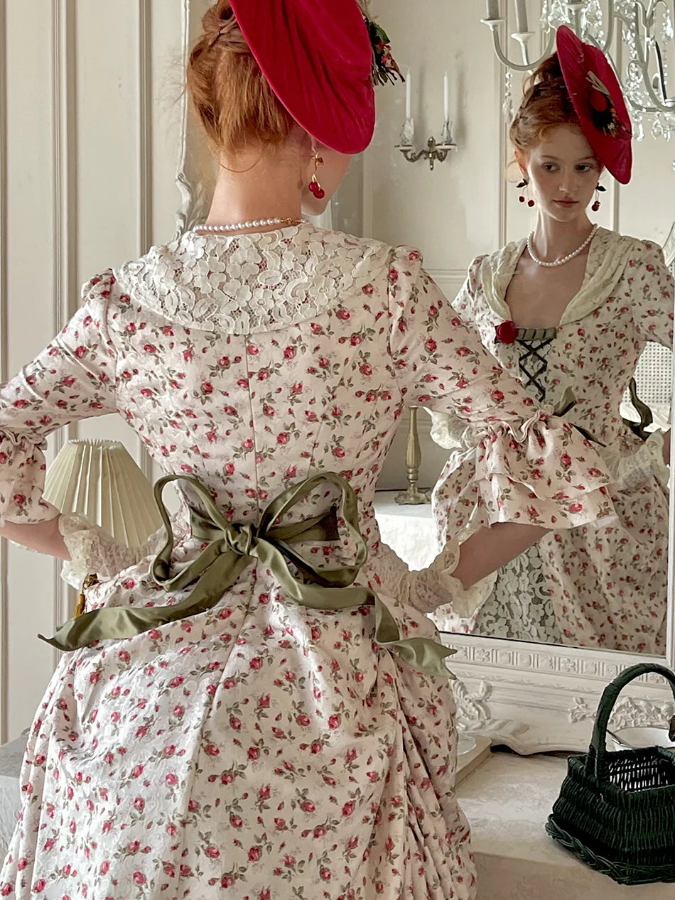 Vintage Garden Romance Dress