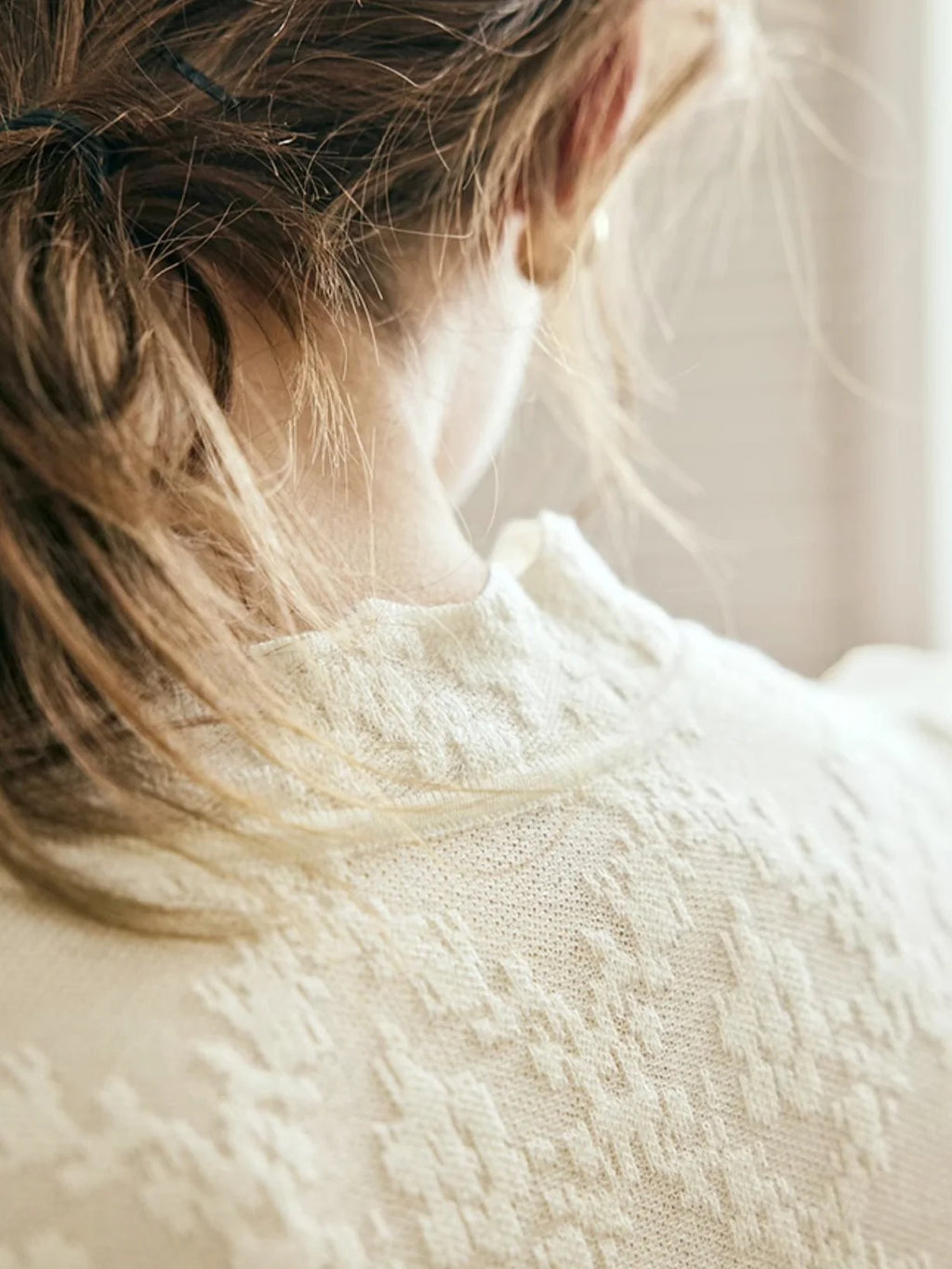 Ethereal Puff Sleeve Lace Blouse