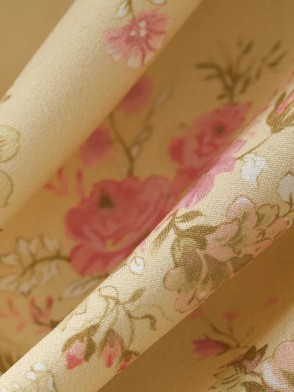 Yellow Spring Blossom Dress