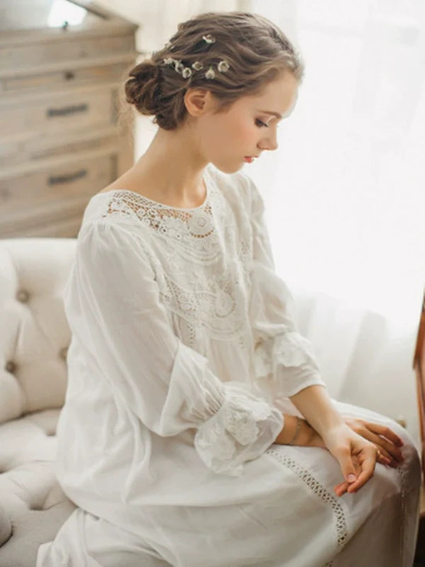 Dream of Vintage Lace Nightgown