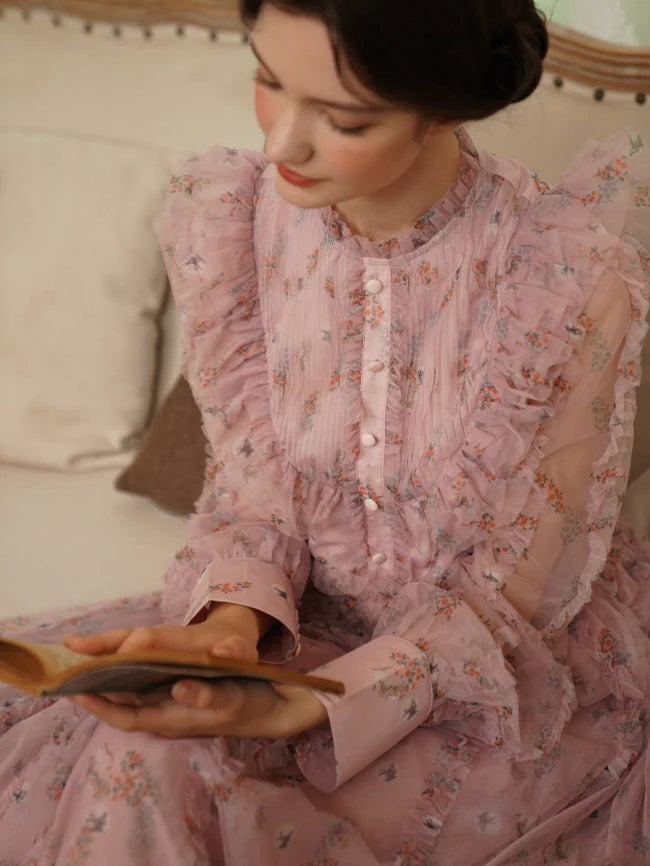 Whispering Garden Fairy Ruffle Dress