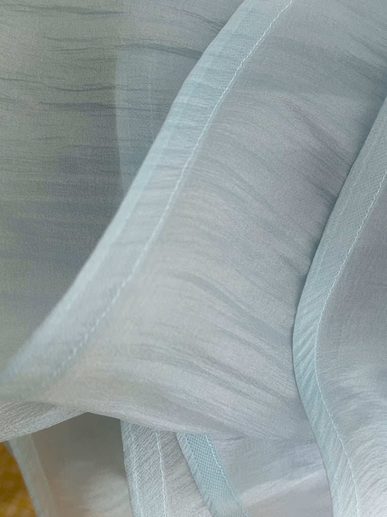 Blue Enchanted Jewel Layered Dress