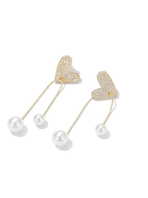 Love Heart Surgical Earrings