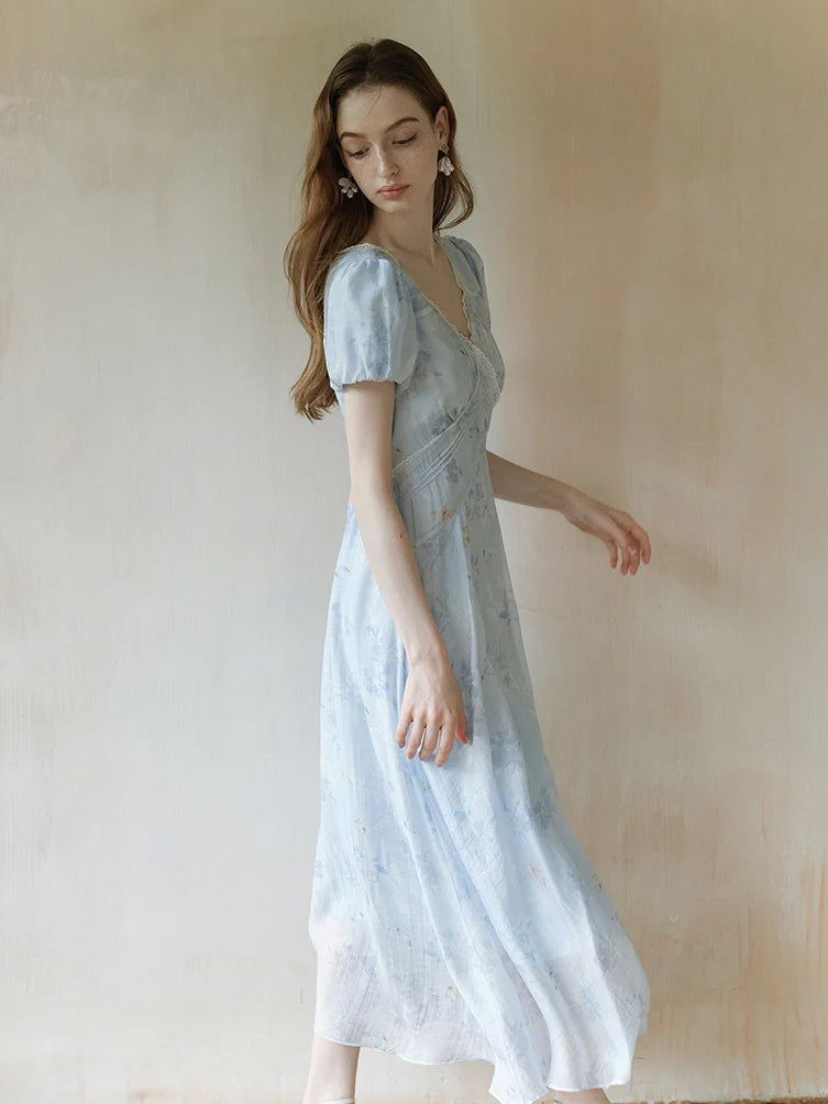 Blue Forest Whisper Dress