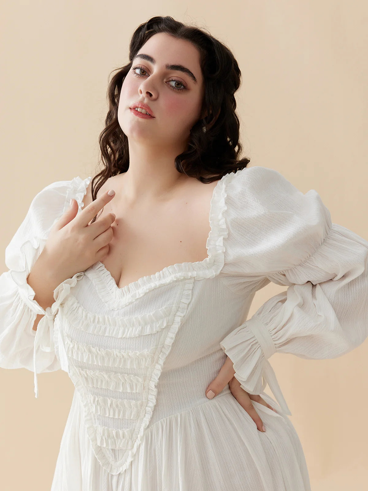 Timeless Romance Cotton Dress