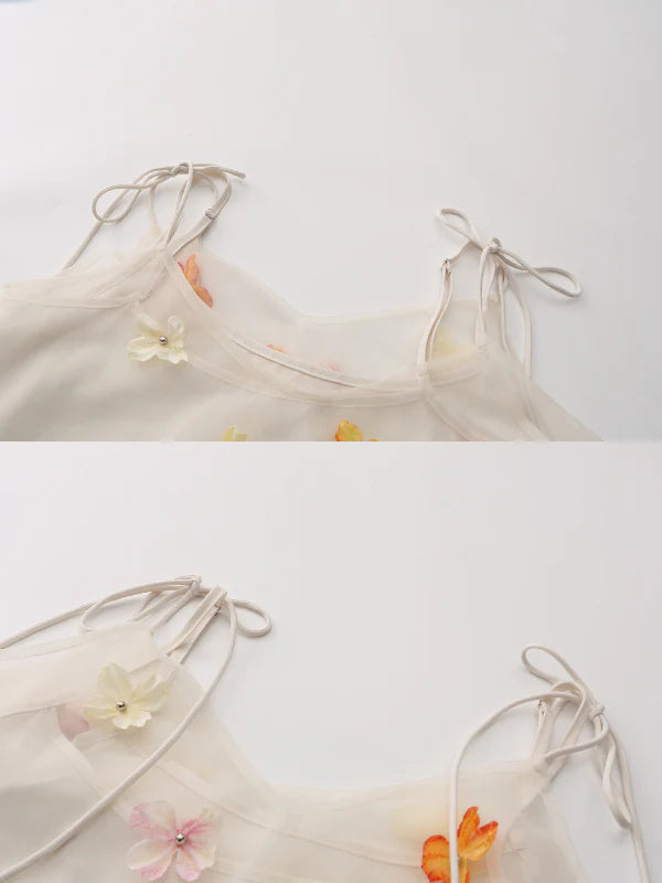 Butterfly Garden Mesh Dress