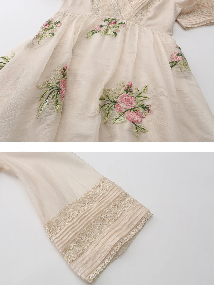 Charlotte's Vintage Lace Dress