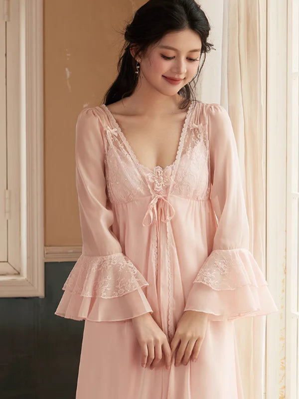 Princess Flair Pink Nightgown Set