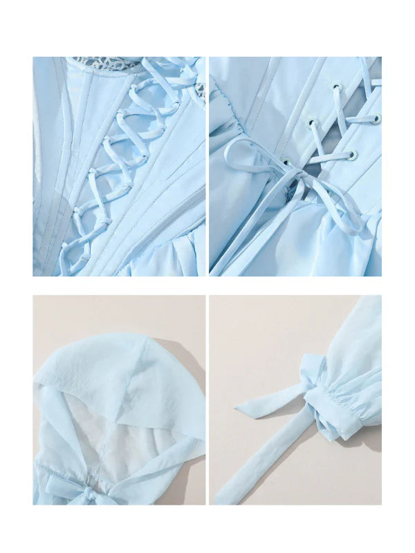 Cinderella Waltz Lace-Up Dress