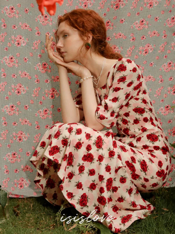 Enchanting Blossom of the Rose Empress Dress