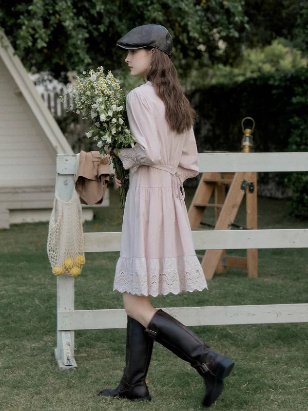 Spring Blossom Frill Dress