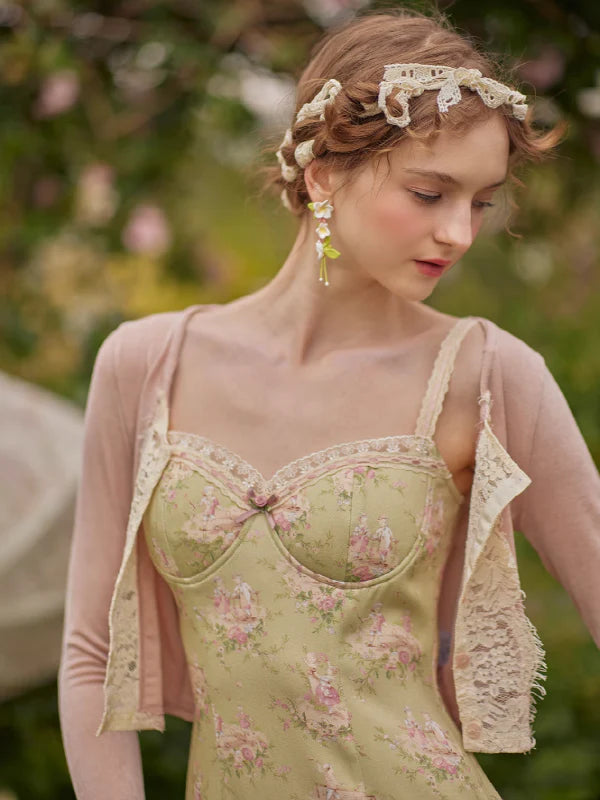 Floral Fantasy Sleeveless Dress