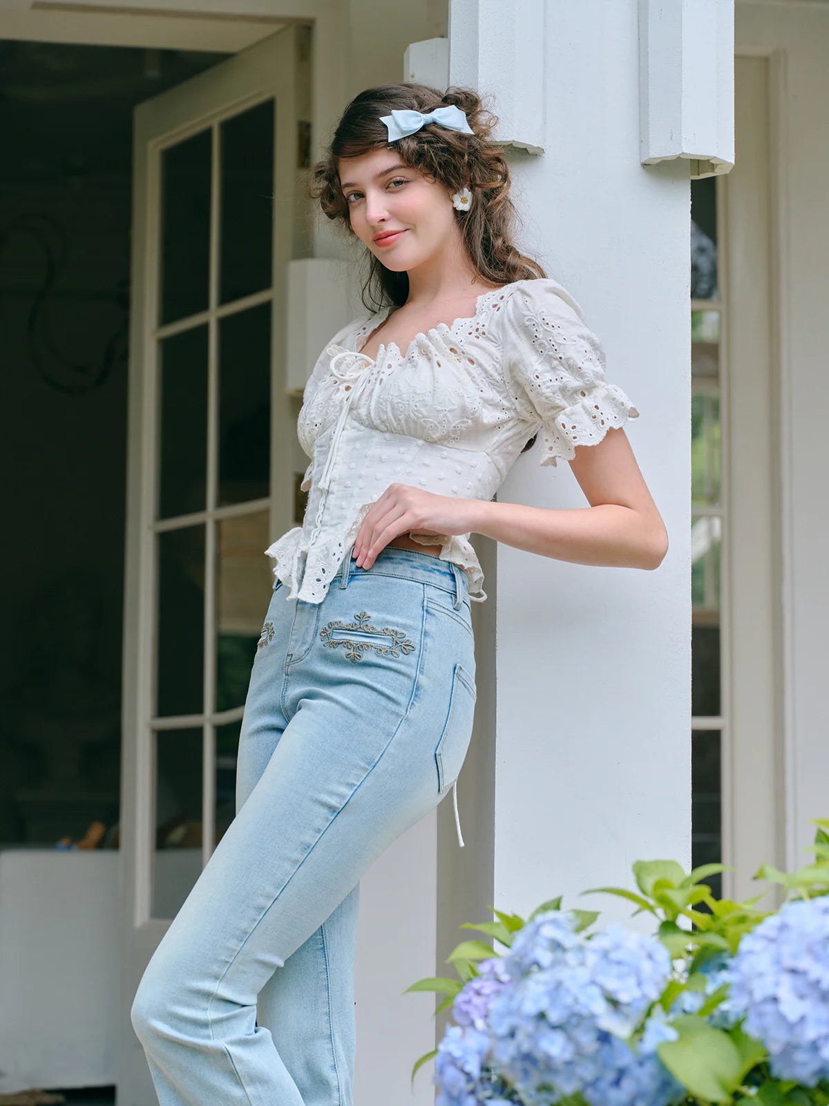 Lily's Vintage Blossom Corset