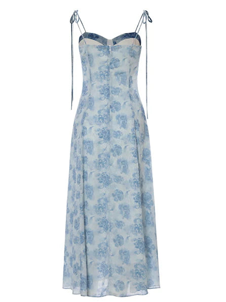 Enchanted Blue Rose Fairy Dress