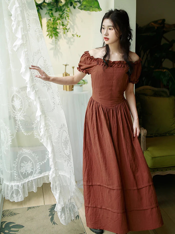 Olivia's Scarlet Serenity Dress