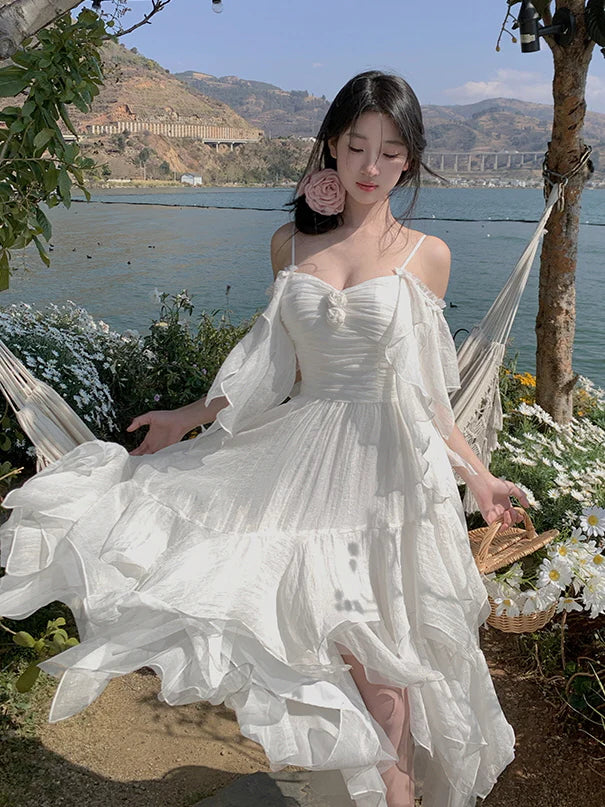 Flora's Fairy Feather Dress