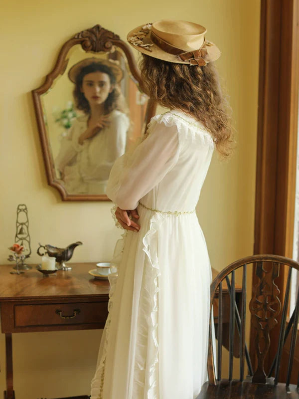 Fairy's Gold Embroidery Dress