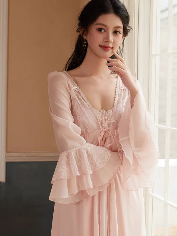 Princess Flair Pink Nightgown Set