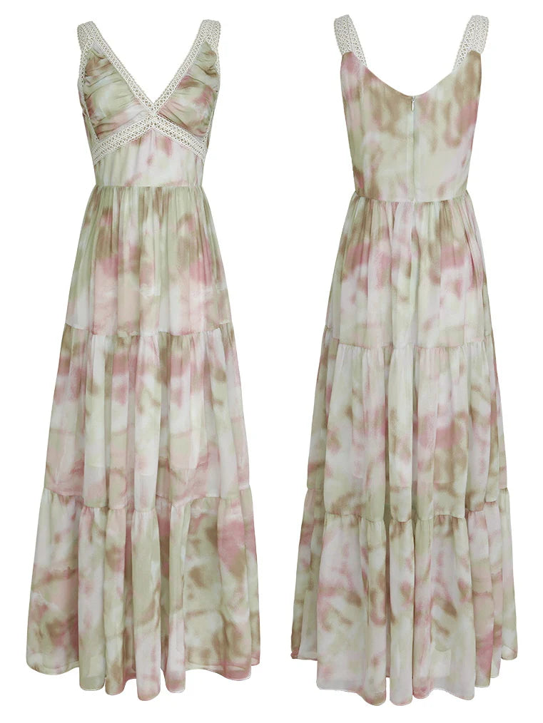 Amelia's Elegant Vacation Dress